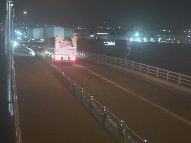 橋梁中央部 広島方面 ↖ 橋梁中央部 広島方面 ↖