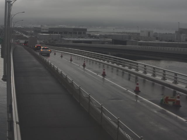 橋梁中央部 広島方面 ↖ 橋梁中央部 広島方面 ↖