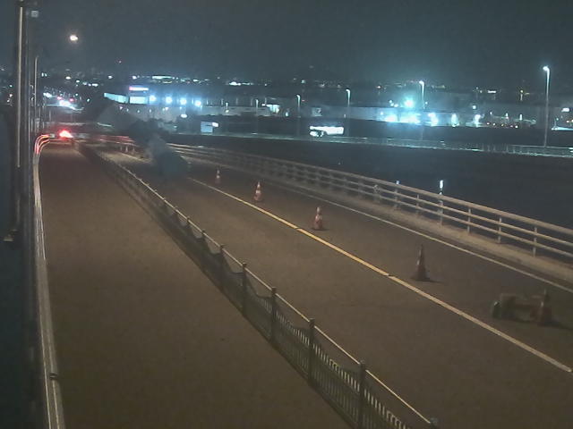 橋梁中央部 広島方面 ↖ 橋梁中央部 広島方面 ↖