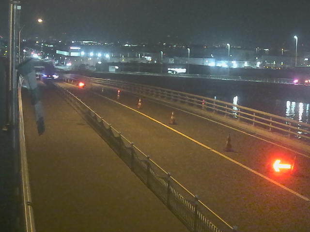 橋梁中央部 広島方面 ↖ 橋梁中央部 広島方面 ↖