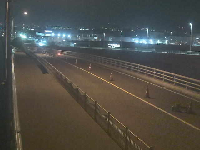 橋梁中央部 広島方面　↖