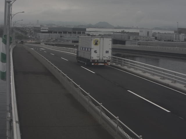 橋梁中央部 広島方面 ↖ 橋梁中央部 広島方面 ↖