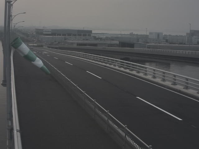 橋梁中央部 広島方面 ↖ 橋梁中央部 広島方面 ↖