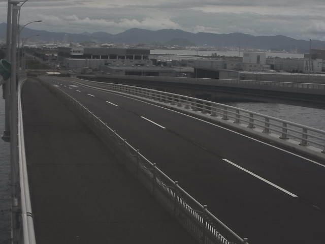 橋梁中央部 広島方面 ↖ 橋梁中央部 広島方面 ↖