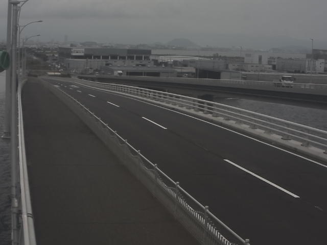 橋梁中央部 広島方面 ↖ 橋梁中央部 広島方面 ↖