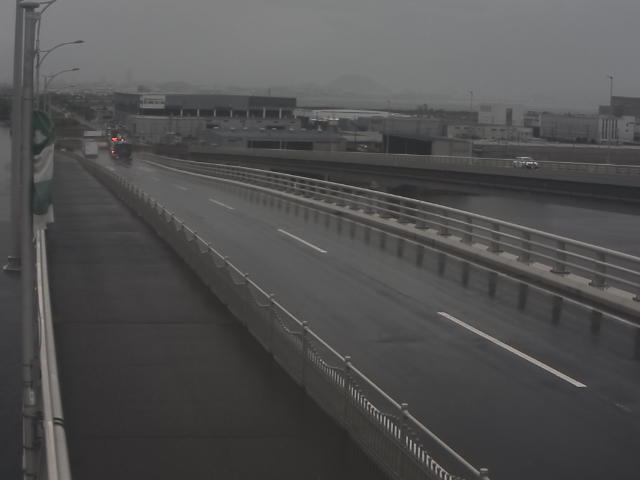 橋梁中央部 広島方面 ↖ 橋梁中央部 広島方面 ↖