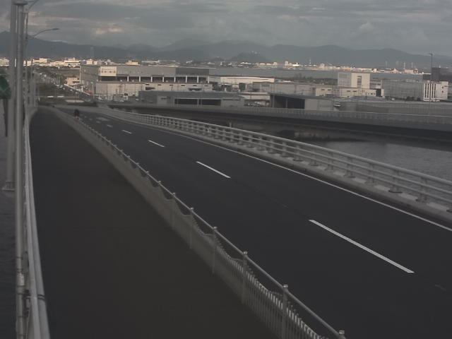 橋梁中央部 広島方面 ↖ 橋梁中央部 広島方面 ↖