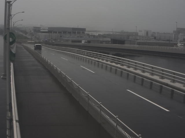 橋梁中央部 広島方面 ↖ 橋梁中央部 広島方面 ↖