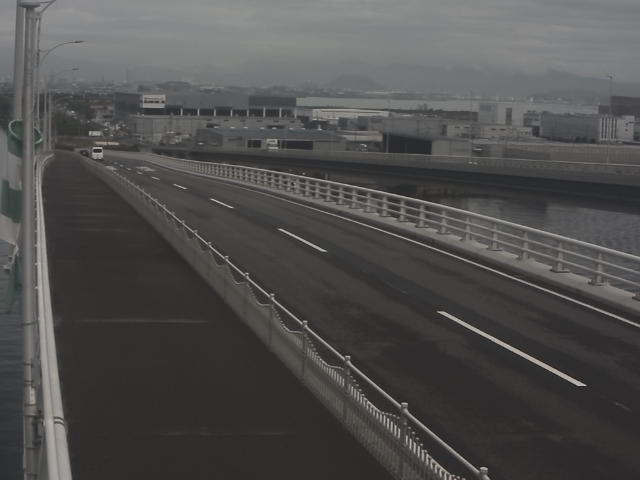 橋梁中央部 広島方面 ↖ 橋梁中央部 広島方面 ↖