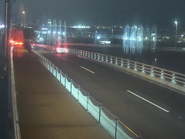 橋梁中央部 広島方面 ↖ 橋梁中央部 広島方面 ↖