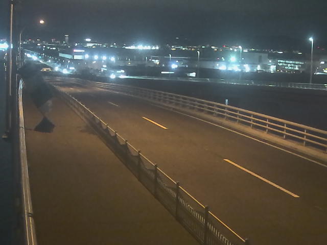 橋梁中央部 広島方面 ↖ 橋梁中央部 広島方面 ↖