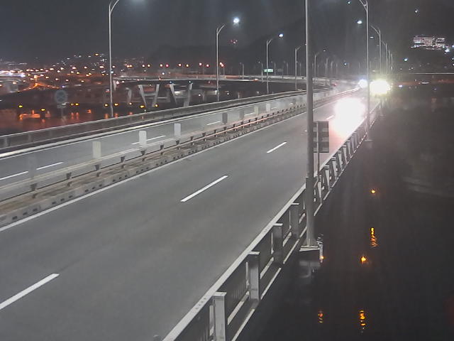 橋梁中央部 仁保方面 ↗ 橋梁中央部 仁保方面 ↗