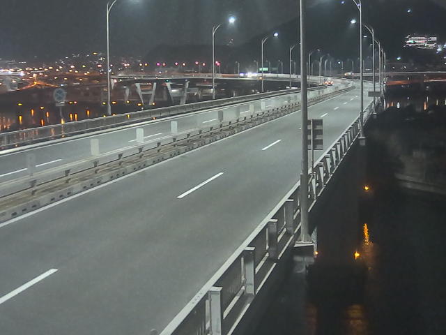 橋梁中央部 仁保方面 ↗ 橋梁中央部 仁保方面 ↗