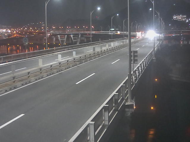 橋梁中央部 仁保方面 ↗ 橋梁中央部 仁保方面 ↗