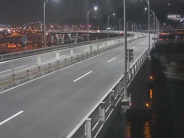 橋梁中央部 仁保方面 ↗ 橋梁中央部 仁保方面 ↗