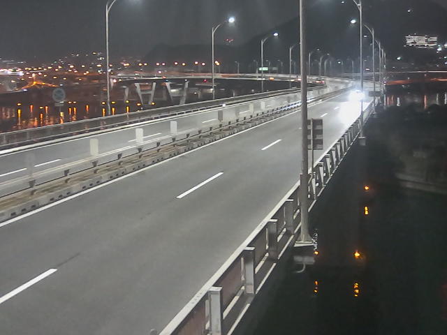 橋梁中央部 仁保方面 ↗ 橋梁中央部 仁保方面 ↗