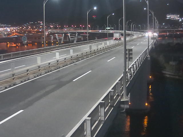 橋梁中央部 仁保方面 ↗ 橋梁中央部 仁保方面 ↗