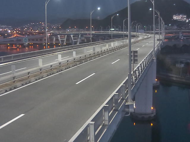 橋梁中央部 仁保方面 ↗ 橋梁中央部 仁保方面 ↗