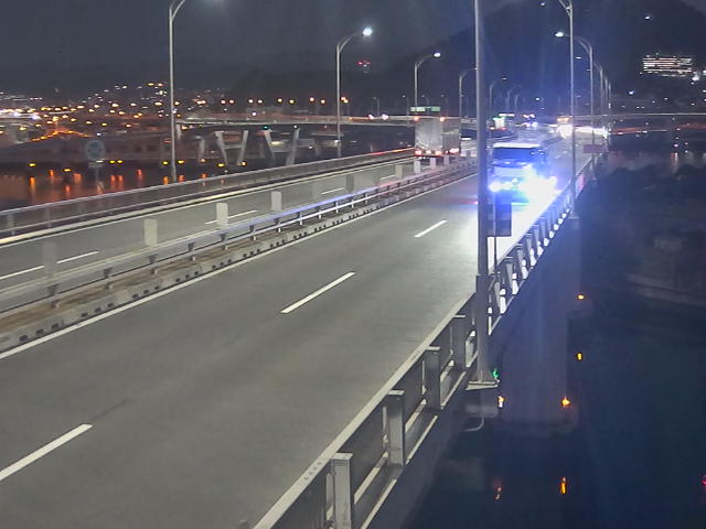 橋梁中央部 仁保方面 ↗ 橋梁中央部 仁保方面 ↗