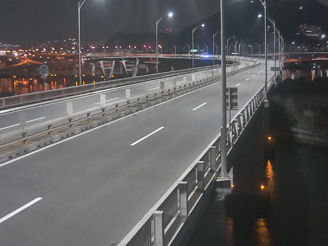 橋梁中央部 仁保方面 ↗ 橋梁中央部 仁保方面 ↗