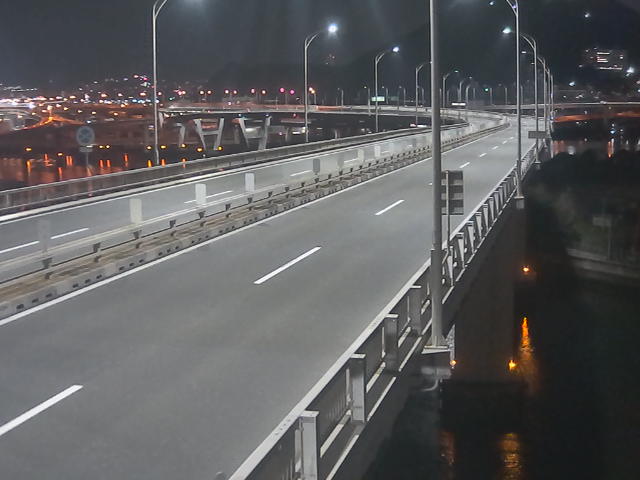 橋梁中央部 仁保方面 ↗ 橋梁中央部 仁保方面 ↗