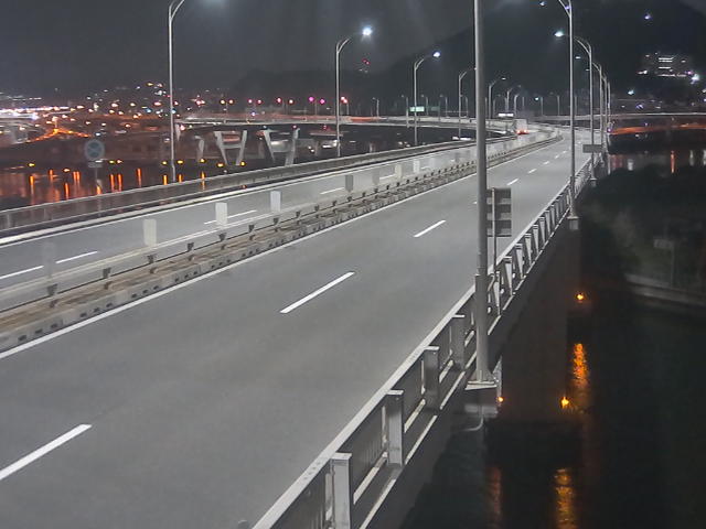 橋梁中央部 仁保方面 ↗ 橋梁中央部 仁保方面 ↗