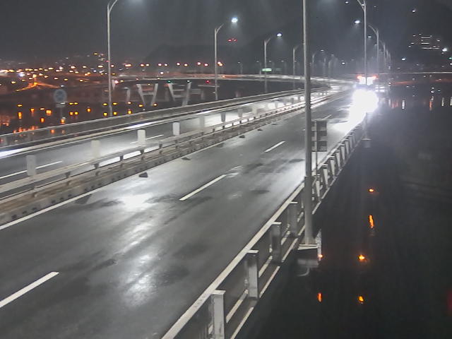 橋梁中央部 仁保方面 ↗ 橋梁中央部 仁保方面 ↗