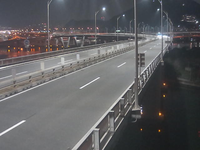 橋梁中央部 仁保方面 ↗ 橋梁中央部 仁保方面 ↗