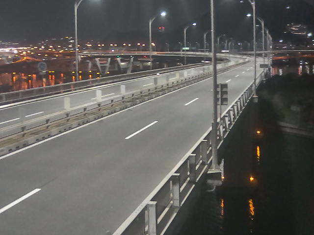 橋梁中央部 仁保方面 ↗ 橋梁中央部 仁保方面 ↗