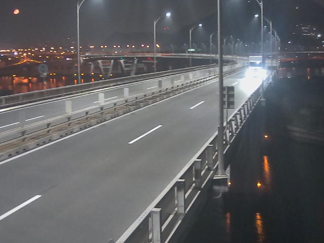 橋梁中央部 仁保方面 ↗ 橋梁中央部 仁保方面 ↗