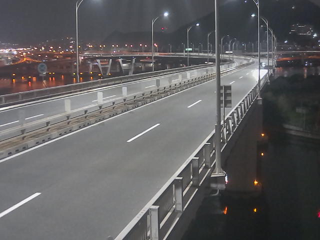 橋梁中央部 仁保方面 ↗ 橋梁中央部 仁保方面 ↗