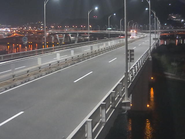 橋梁中央部 仁保方面 ↗ 橋梁中央部 仁保方面 ↗