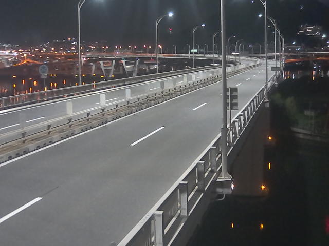 橋梁中央部 仁保方面 ↗ 橋梁中央部 仁保方面 ↗