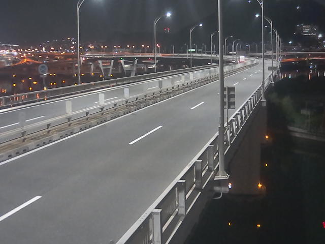 橋梁中央部 仁保方面 ↗ 橋梁中央部 仁保方面 ↗