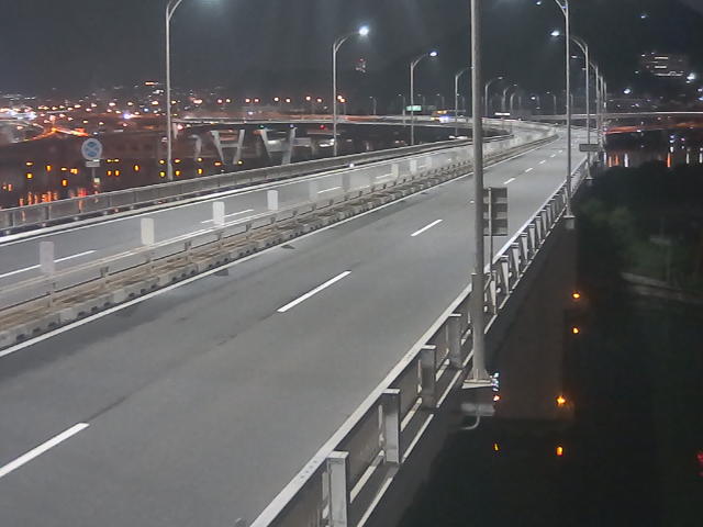 橋梁中央部 仁保方面 ↗ 橋梁中央部 仁保方面 ↗