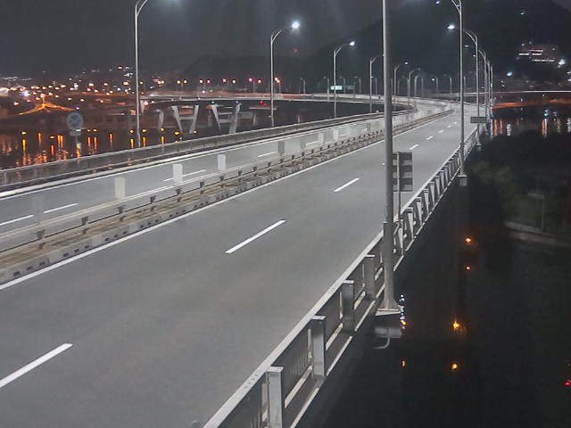 橋梁中央部 仁保方面 ↗ 橋梁中央部 仁保方面 ↗