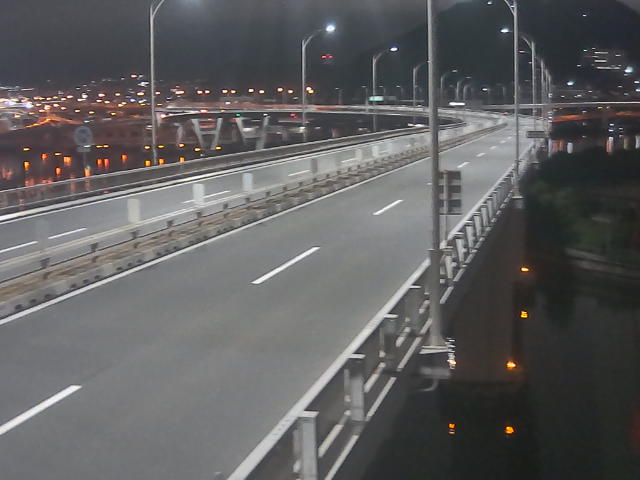 橋梁中央部 仁保方面 ↗ 橋梁中央部 仁保方面 ↗