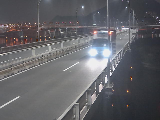 橋梁中央部 仁保方面 ↗ 橋梁中央部 仁保方面 ↗