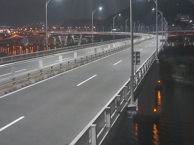 橋梁中央部 仁保方面 ↗ 橋梁中央部 仁保方面 ↗