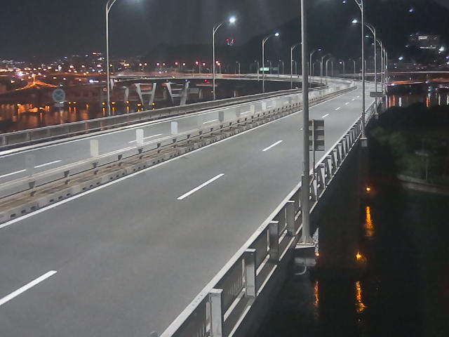 橋梁中央部 仁保方面 ↗ 橋梁中央部 仁保方面 ↗
