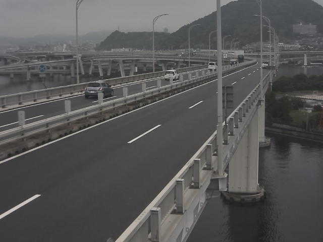 橋梁中央部 仁保方面 ↗ 橋梁中央部 仁保方面 ↗