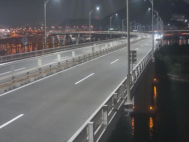 橋梁中央部 仁保方面 ↗ 橋梁中央部 仁保方面 ↗