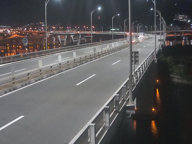 橋梁中央部 仁保方面 ↗ 橋梁中央部 仁保方面 ↗