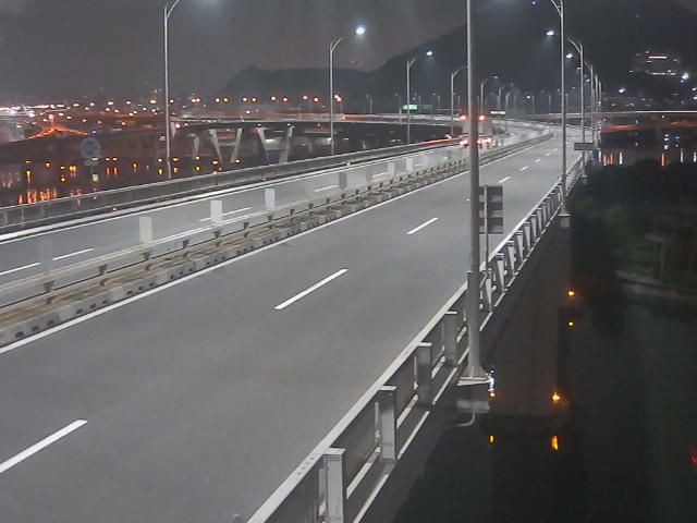 橋梁中央部 仁保方面 ↗ 橋梁中央部 仁保方面 ↗