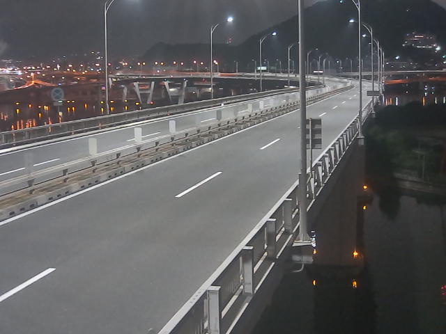 橋梁中央部 仁保方面 ↗ 橋梁中央部 仁保方面 ↗