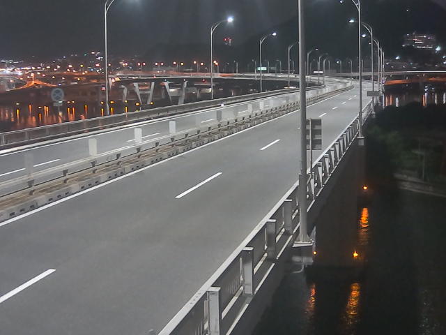 橋梁中央部 仁保方面 ↗ 橋梁中央部 仁保方面 ↗