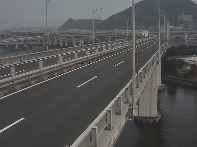 橋梁中央部 仁保方面 ↗ 橋梁中央部 仁保方面 ↗