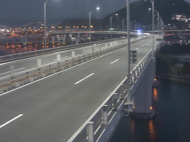 橋梁中央部 仁保方面 ↗ 橋梁中央部 仁保方面 ↗