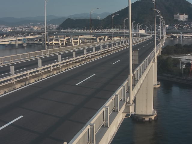 橋梁中央部 仁保方面 ↗ 橋梁中央部 仁保方面 ↗
