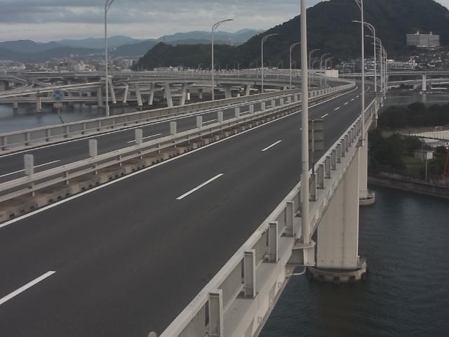 橋梁中央部 仁保方面 ↗ 橋梁中央部 仁保方面 ↗